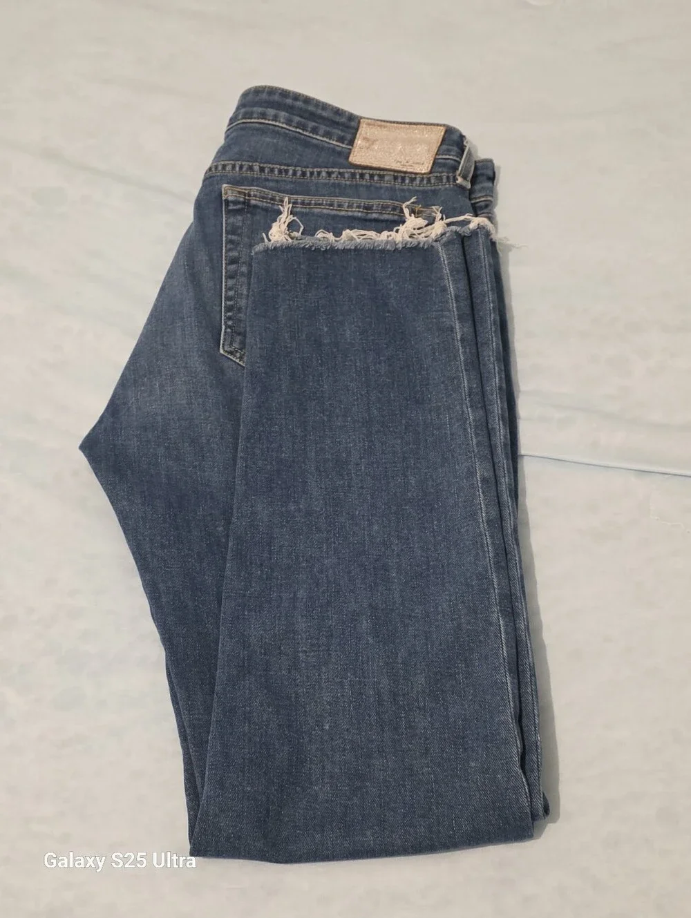 rag & bone The Dre Slim Boyfriend Jeans Blue Size 30 EUC - Picture 12 of 16
